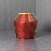 Red bright silk yarn balls, hand-woven wool yarn, woven yarn, sequined yarn balls, packed yarn Specification image